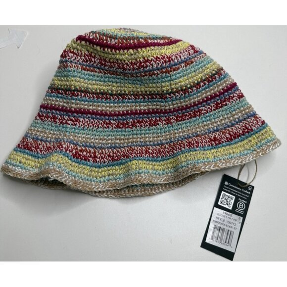 The Sak Women’s Lanie Hand Crochet Multi-Color Bucket Hat | New With Tags - Picture 7 of 12